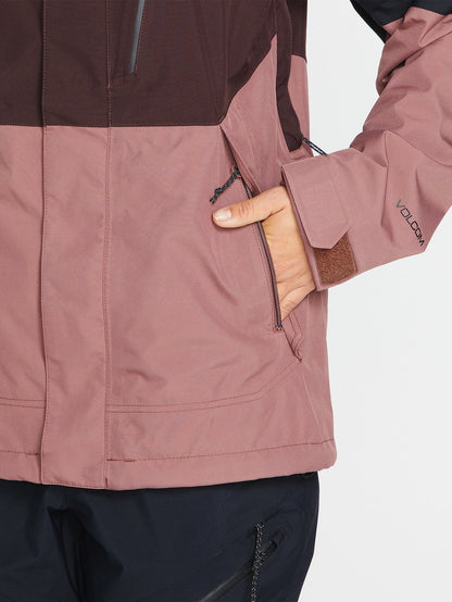 Veste de snow Aris Gore-Tex - Black Plum
