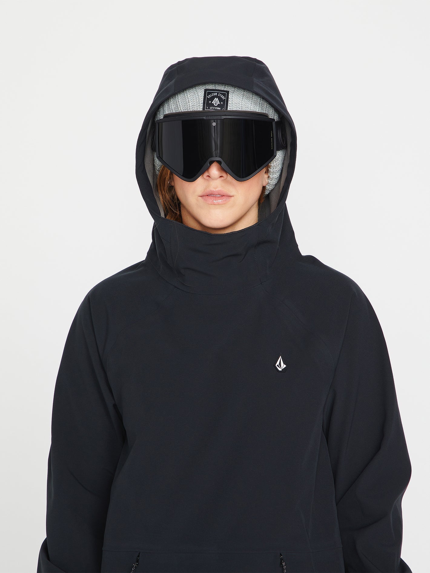 Portal Bonded Stretch Schneejacke – Schwarz (Unisex)