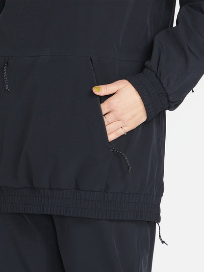 Portal Bonded Stretch Schneejacke – Schwarz (Unisex)