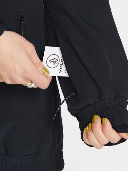 Portal Bonded Stretch Schneejacke – Schwarz (Unisex)