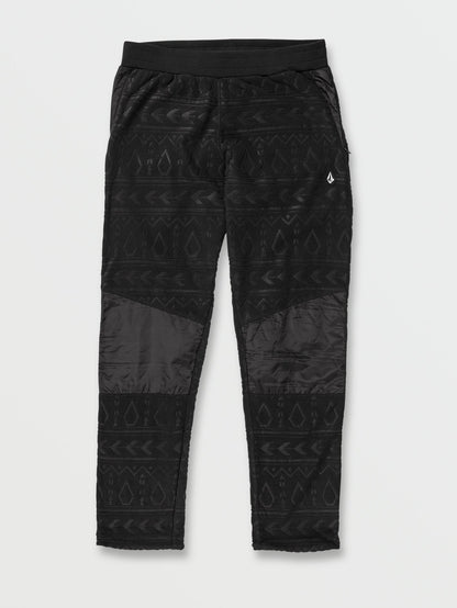 Polarfleece-Hose - Schwarz