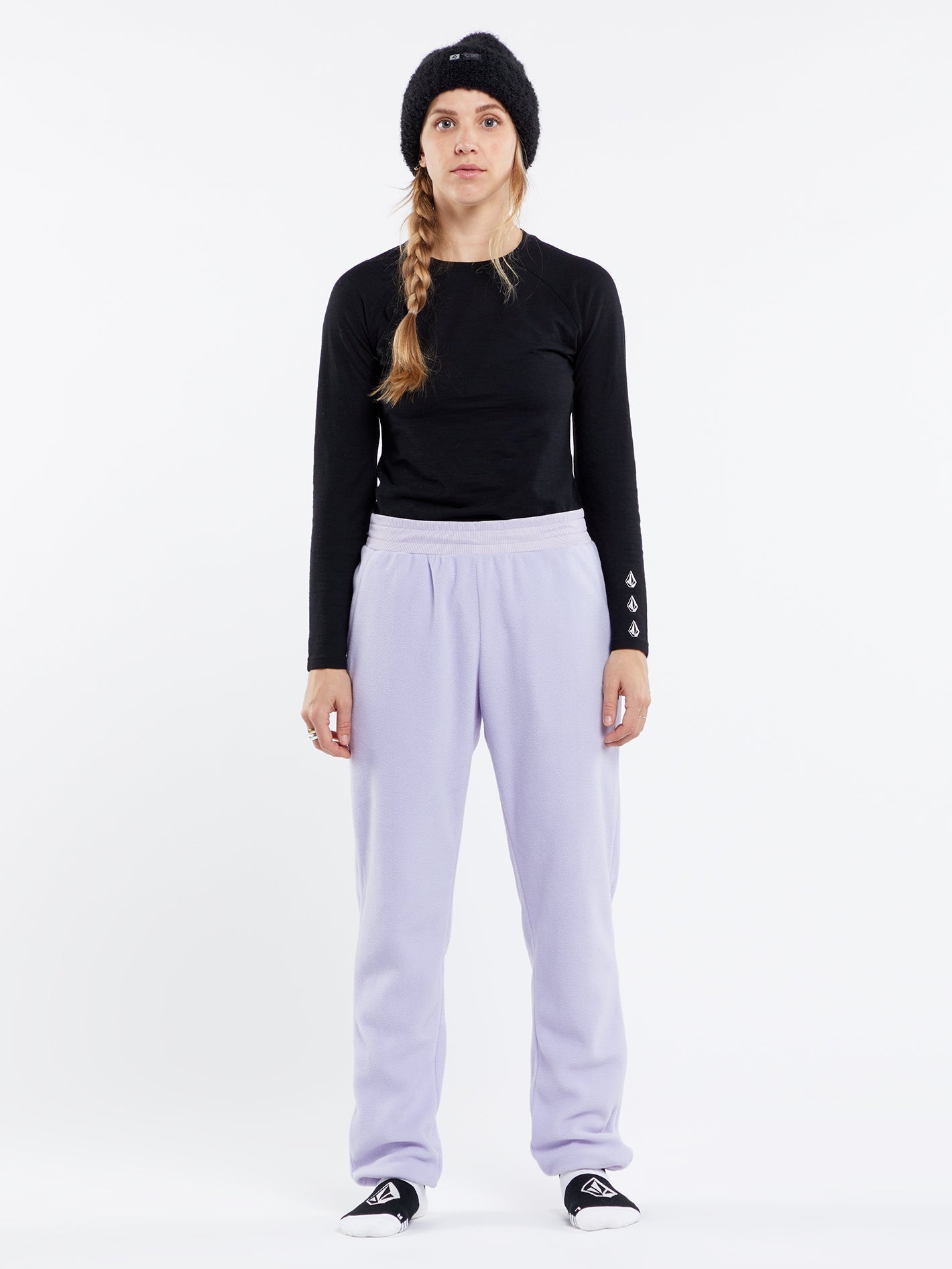 Pantalon Polar Fleece - LILAC ASH
