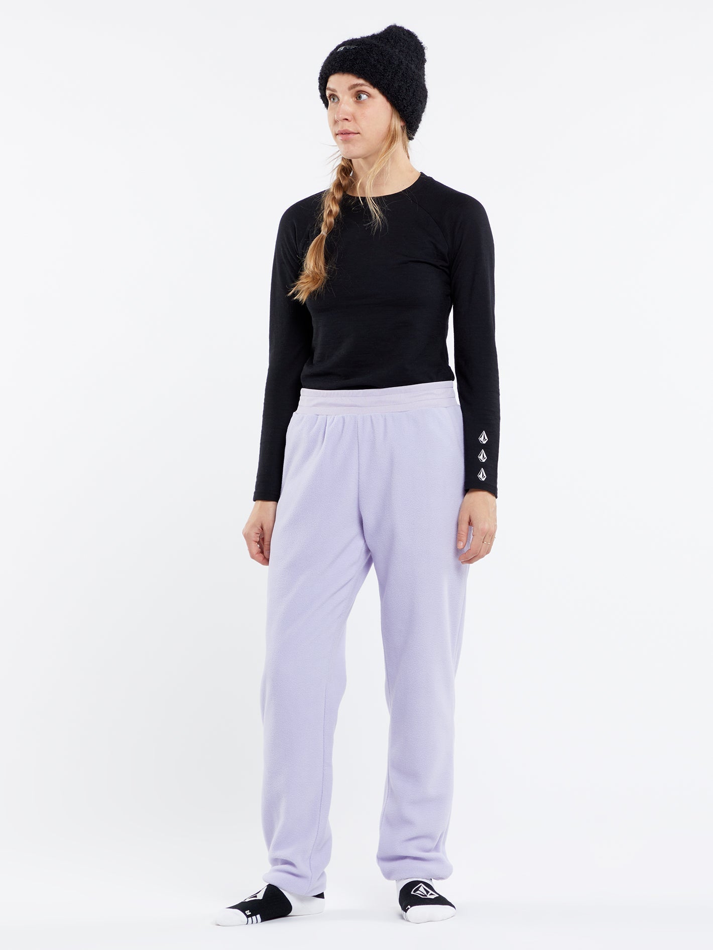 Pantalon Polar Fleece - LILAC ASH