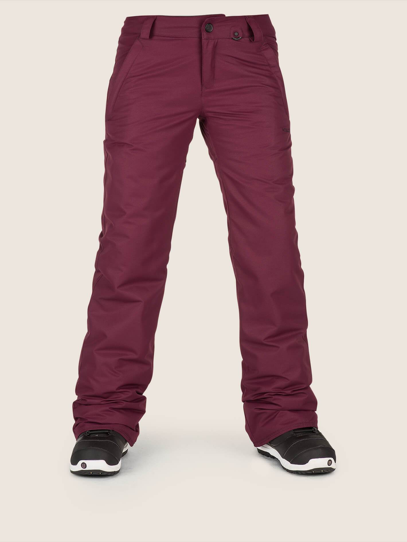 Frochickie Insulated Snow Pants - MERLOT