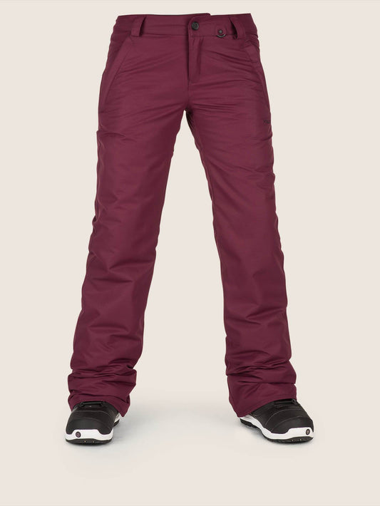 Frochickie Isolierte Schneehose - MERLOT