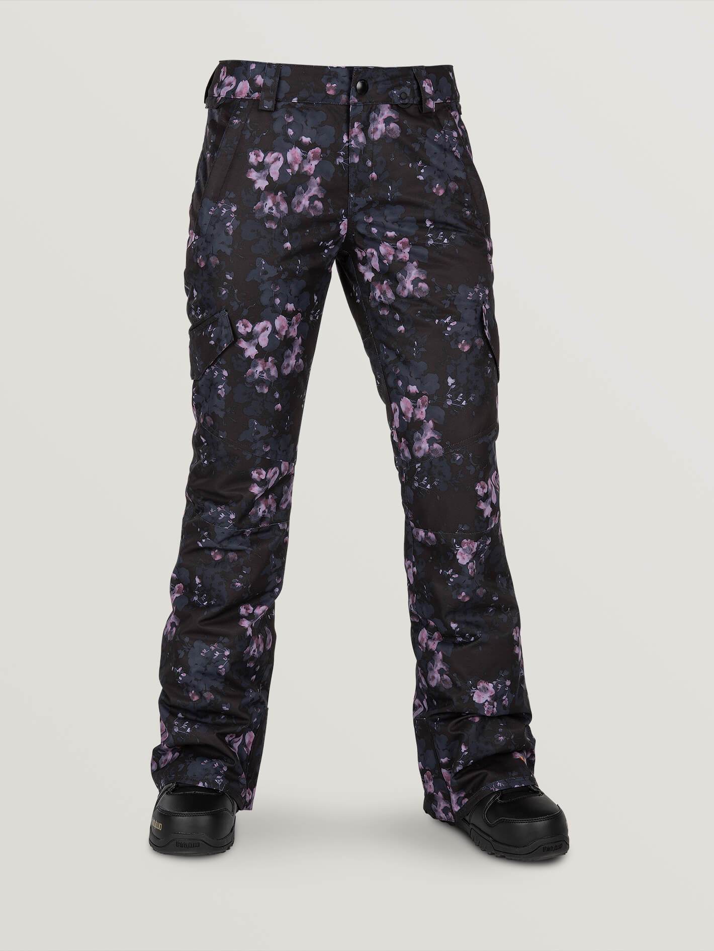 Bridger Isolierte Schneehose – SCHWARZER BLUMENDRUCK