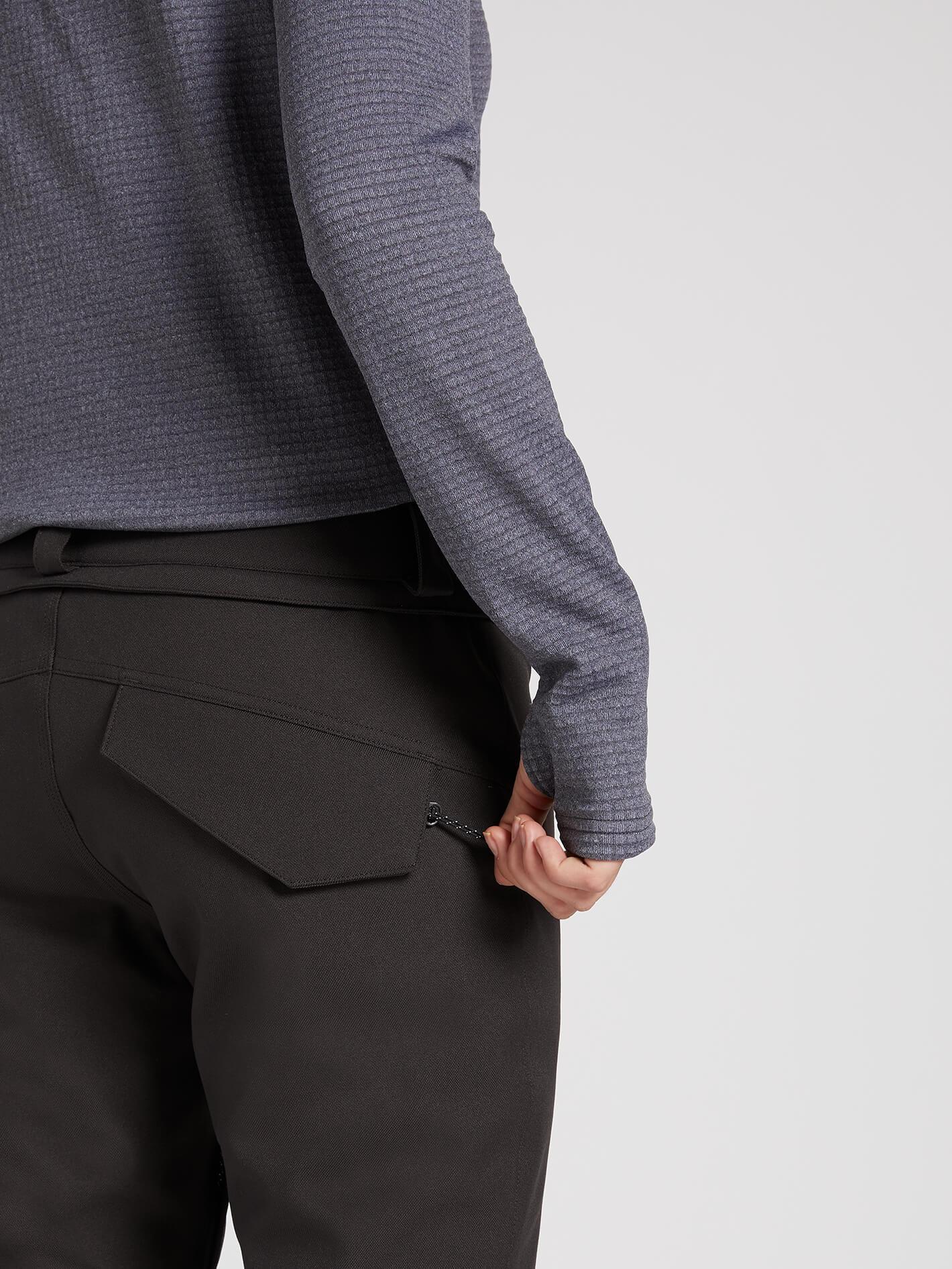 Pantalon De Snow Stretch Grail 3D - BLACK