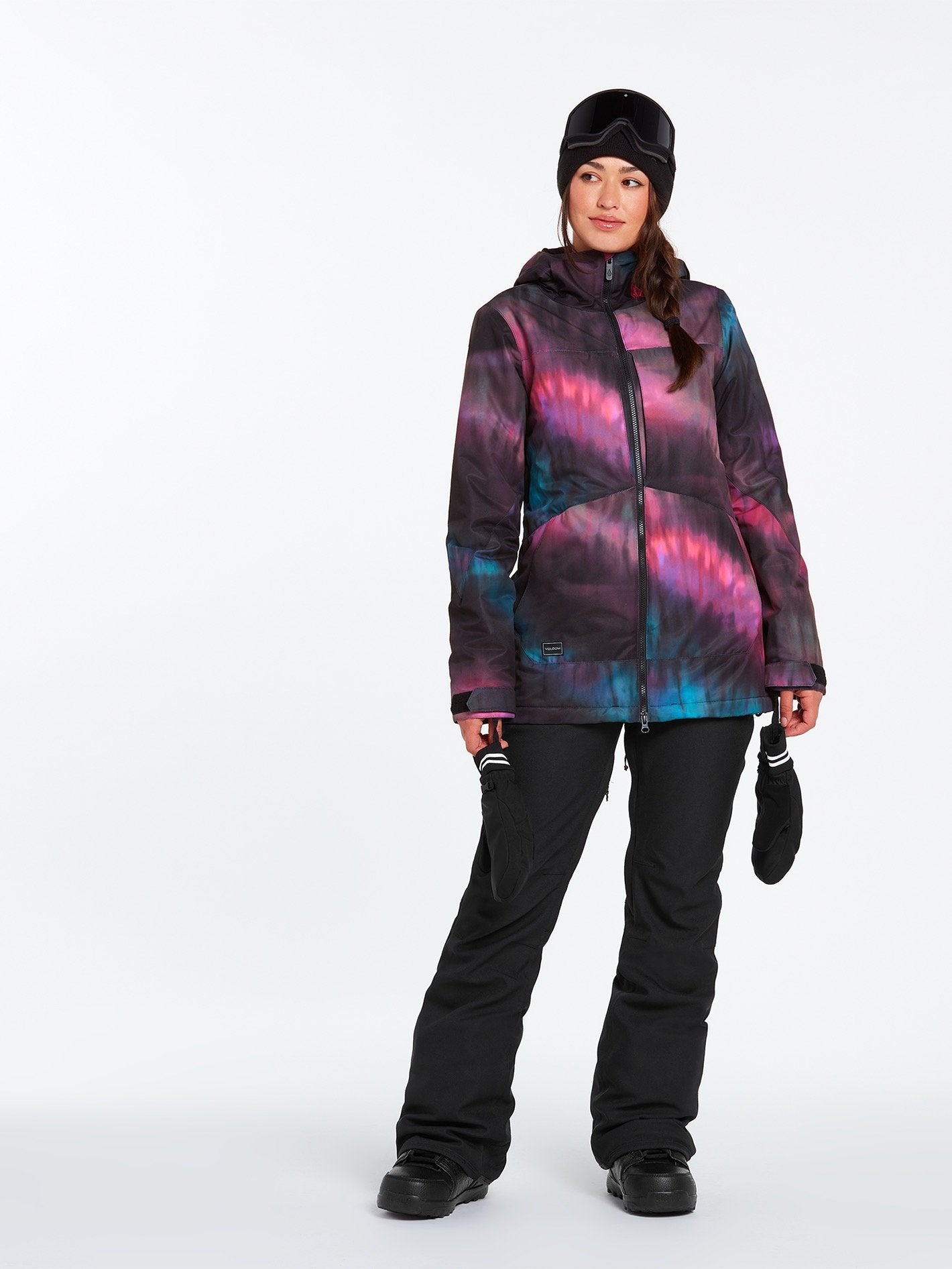 Grail 3D Stretch Schneehose - SCHWARZ