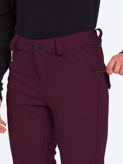 Grail 3D Stretch Schneehose - MERLOT