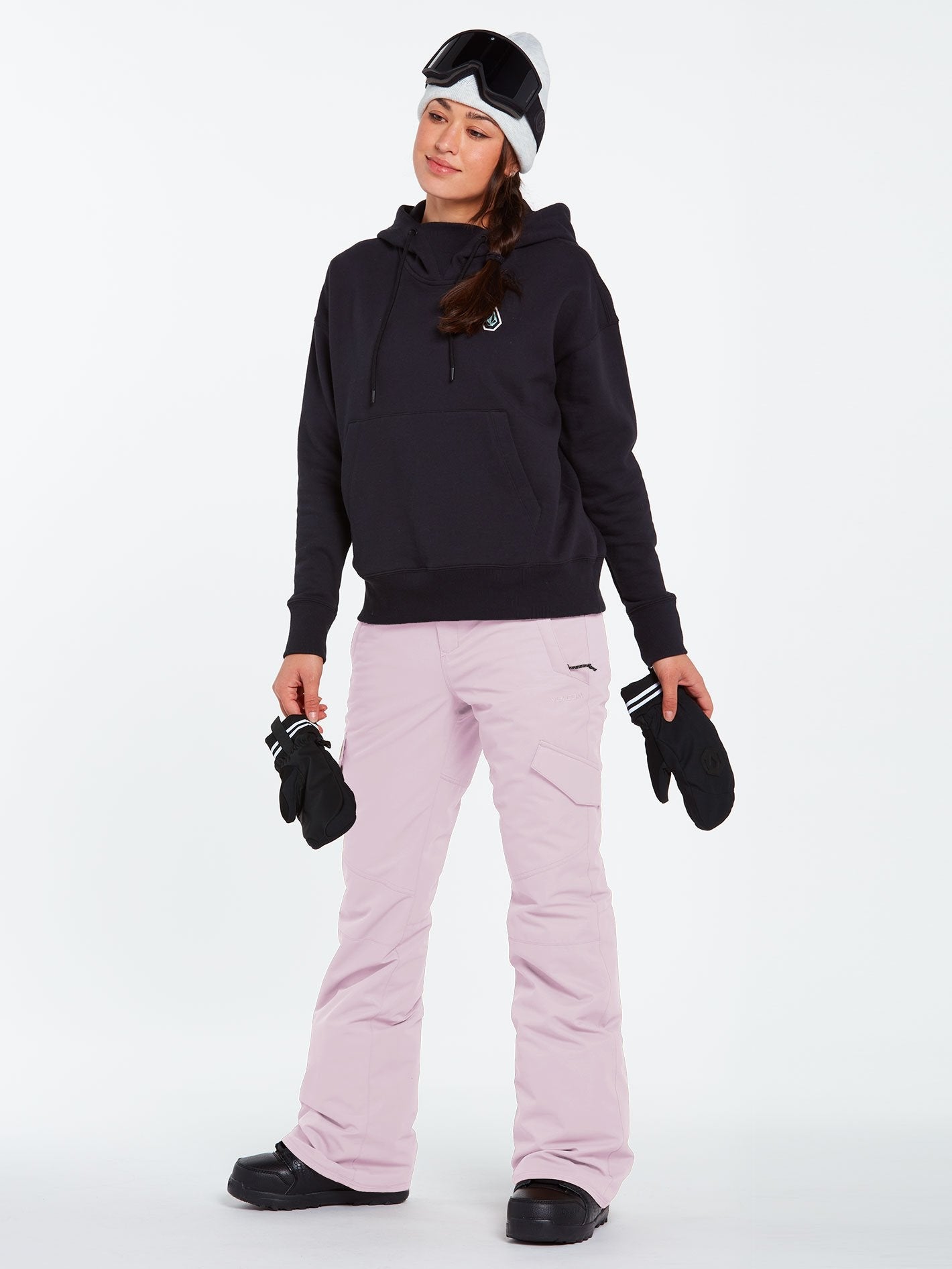 Bridger Isolierte Schneehose – HAZEY PINK