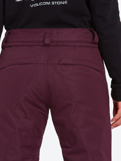 Frochickie Insulated snow pants - MERLOT