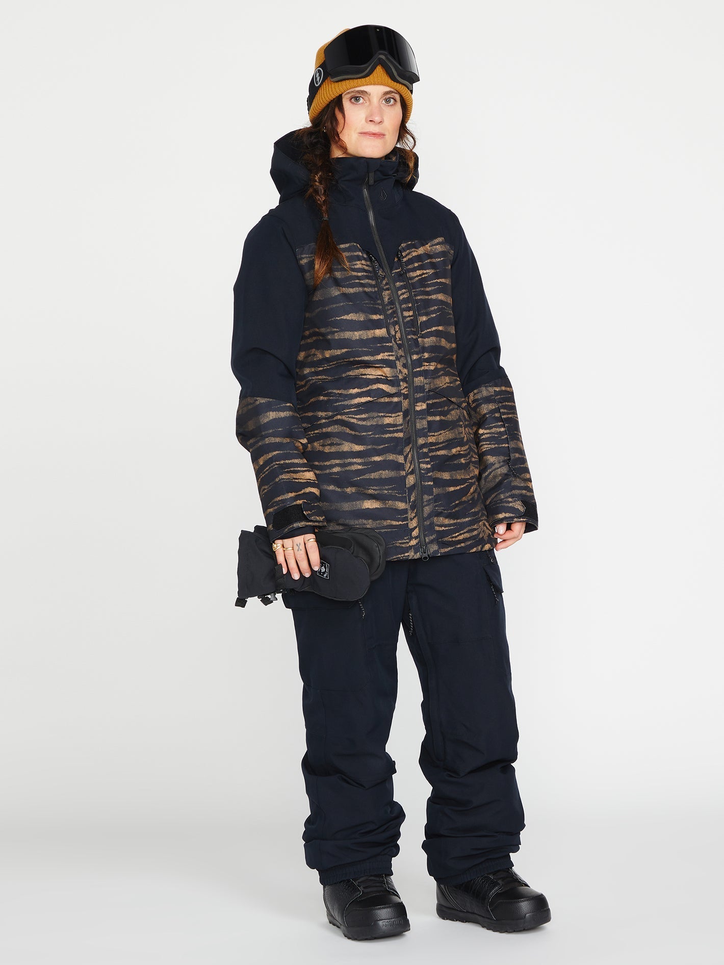 Creston 3D Stretch-Schneeoverall - Schwarz