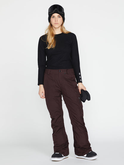 Knox Insulated Gore-Tex Snow Pants - Plum Black