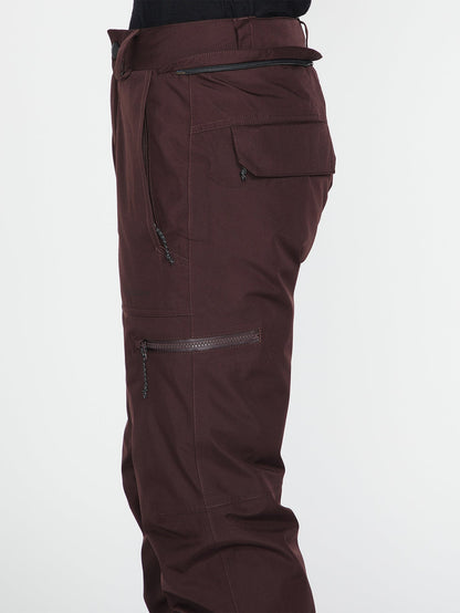 Knox Insulated Gore-Tex Snow Pants - Plum Black