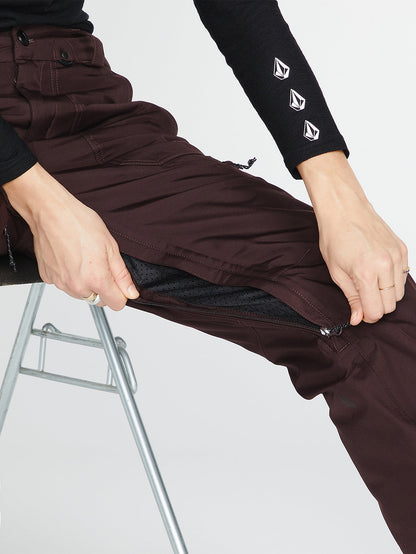 Knox Insulated Gore-Tex Snow Pants - Plum Black