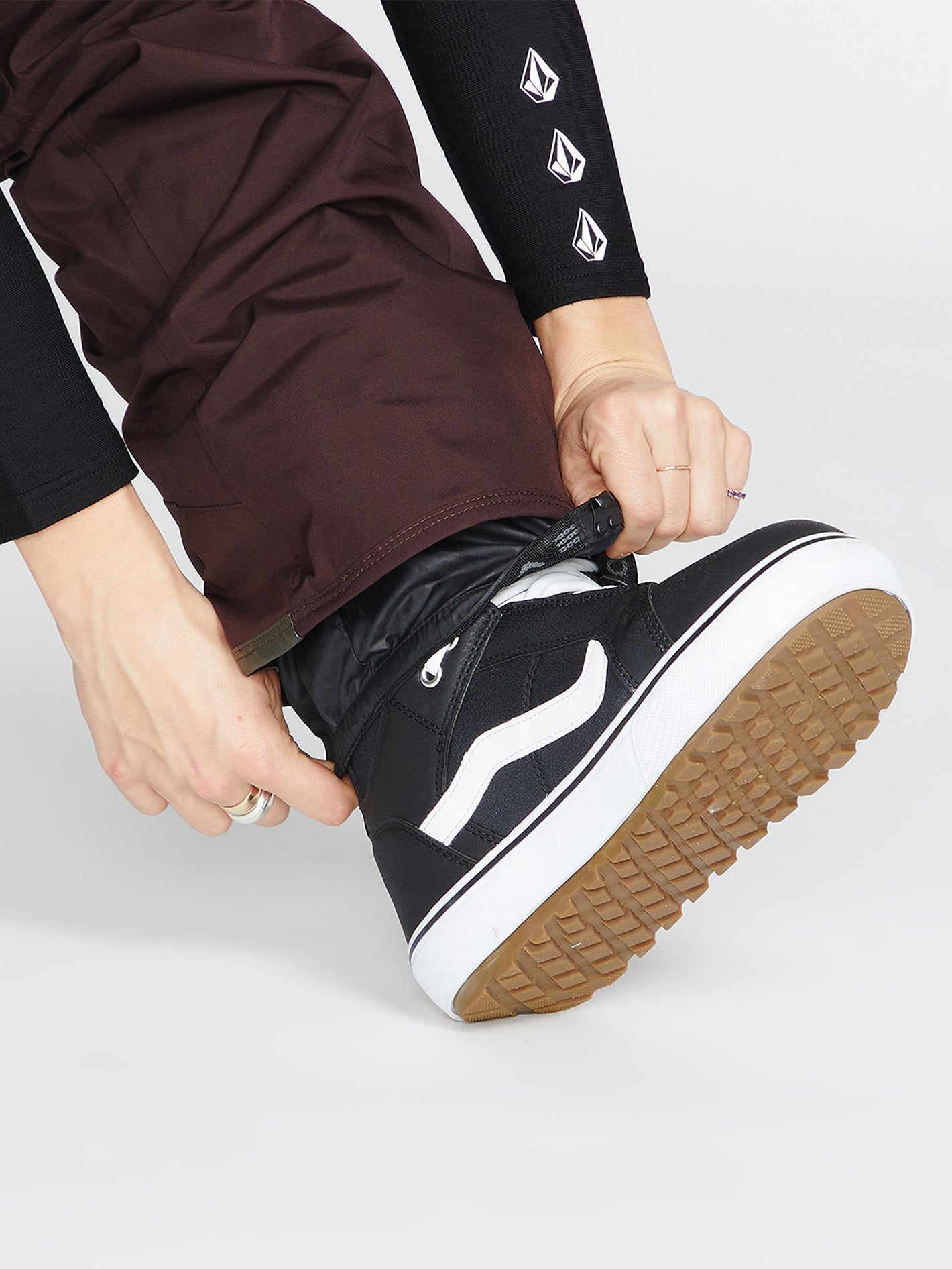 Knox Insulated Gore-Tex Snow Pants - Plum Black