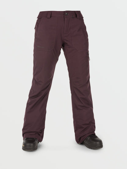 Knox Insulated Gore-Tex Snow Pants - Plum Black