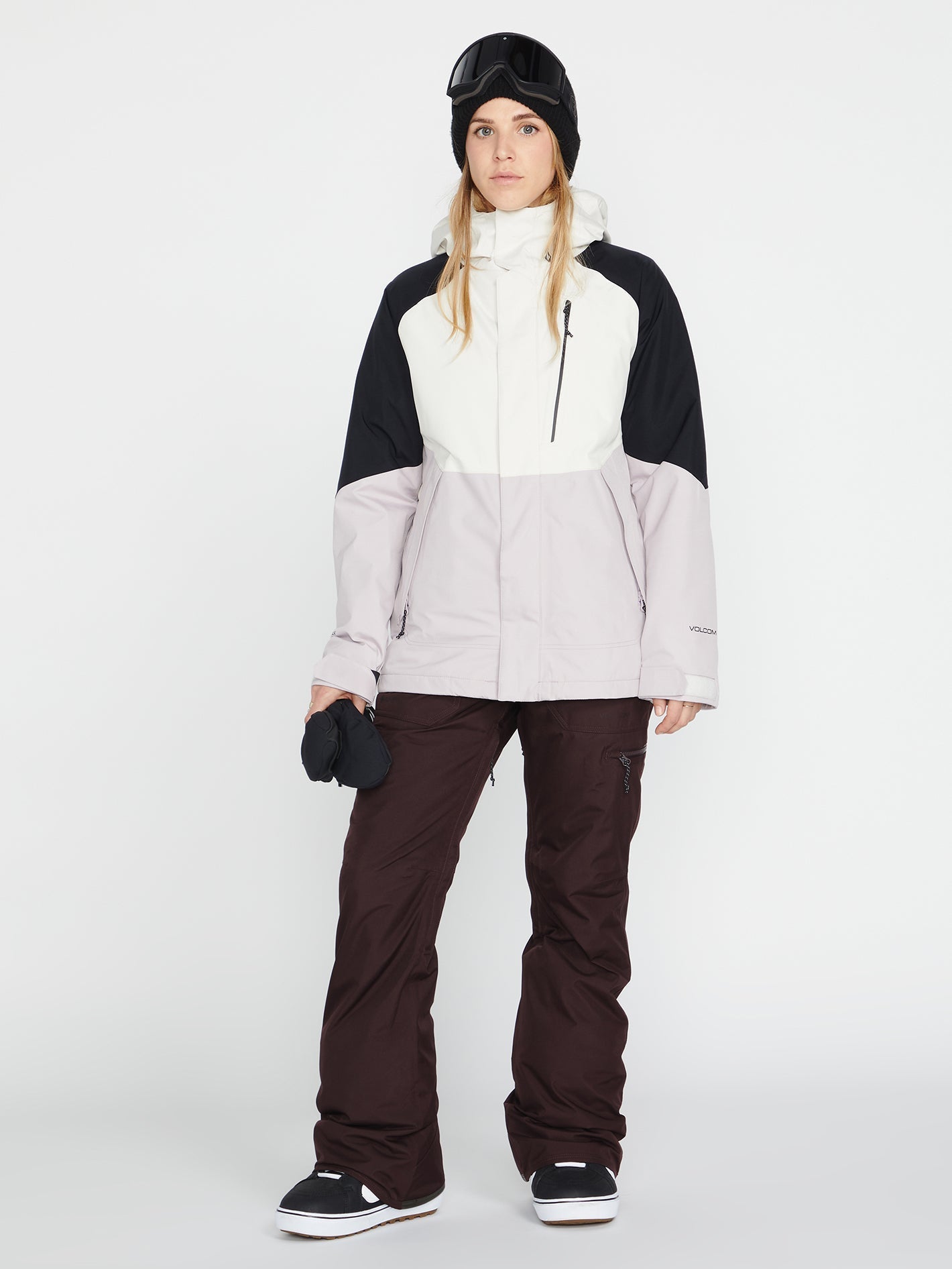 Knox Insulated Gore-Tex Snow Pants - Plum Black