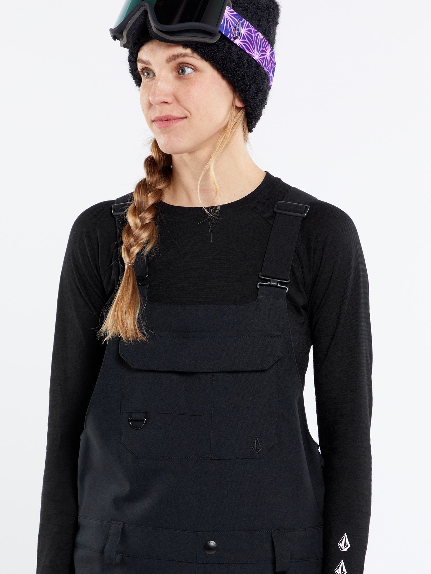 Salopette 3D Stretch Creston - BLACK