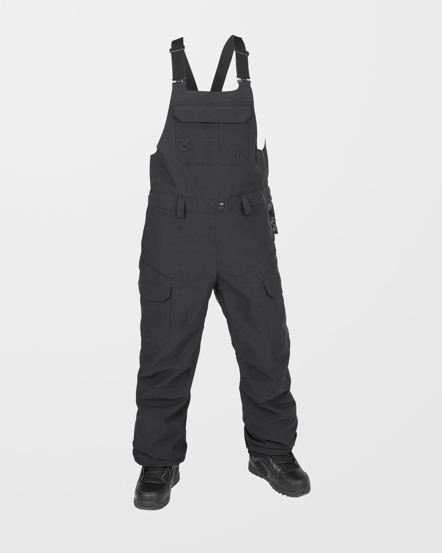 Creston 3D Stretch Bib Jumpsuit - Black