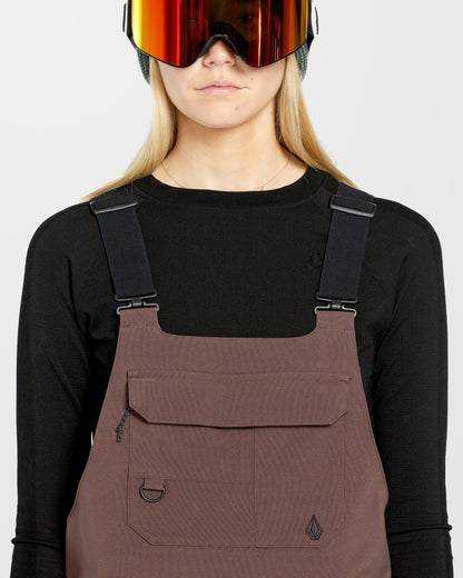 Creston 3D Stretch-Latzoverall - Mahagoni