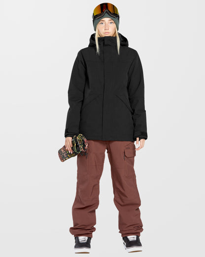 Creston 3D Stretch-Latzoverall - Mahagoni