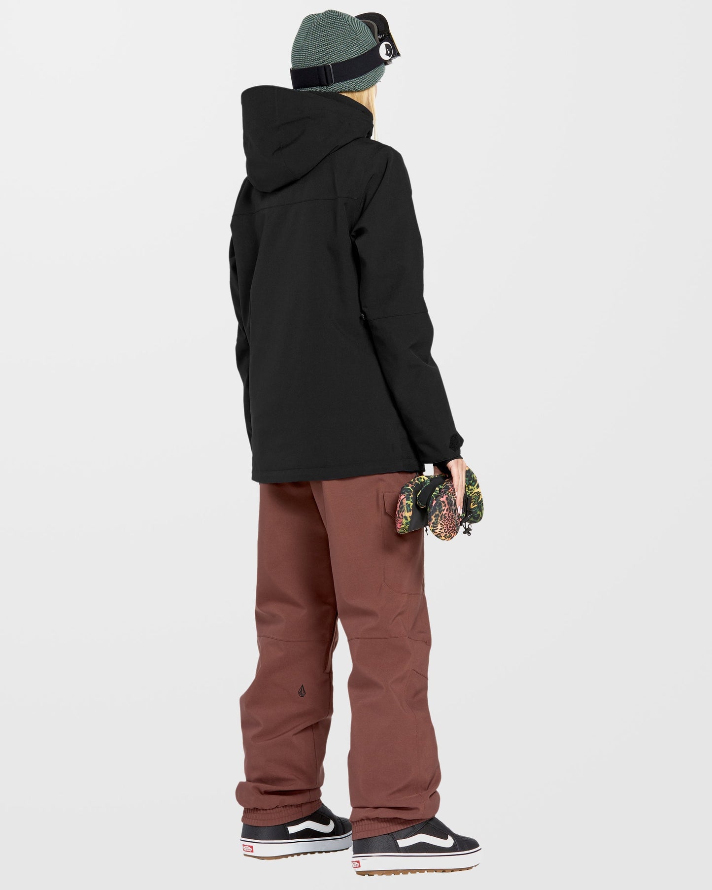 Creston 3D Stretch-Latzoverall - Mahagoni