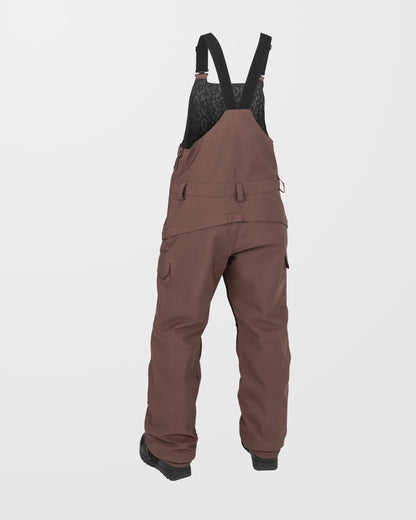 Creston 3D Stretch-Latzoverall - Mahagoni