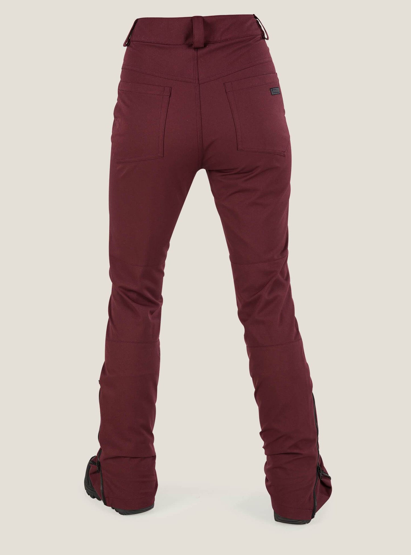 Coast Stretchhose - Schwarz Rot