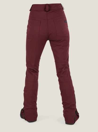 Coast Stretchhose - Schwarz Rot