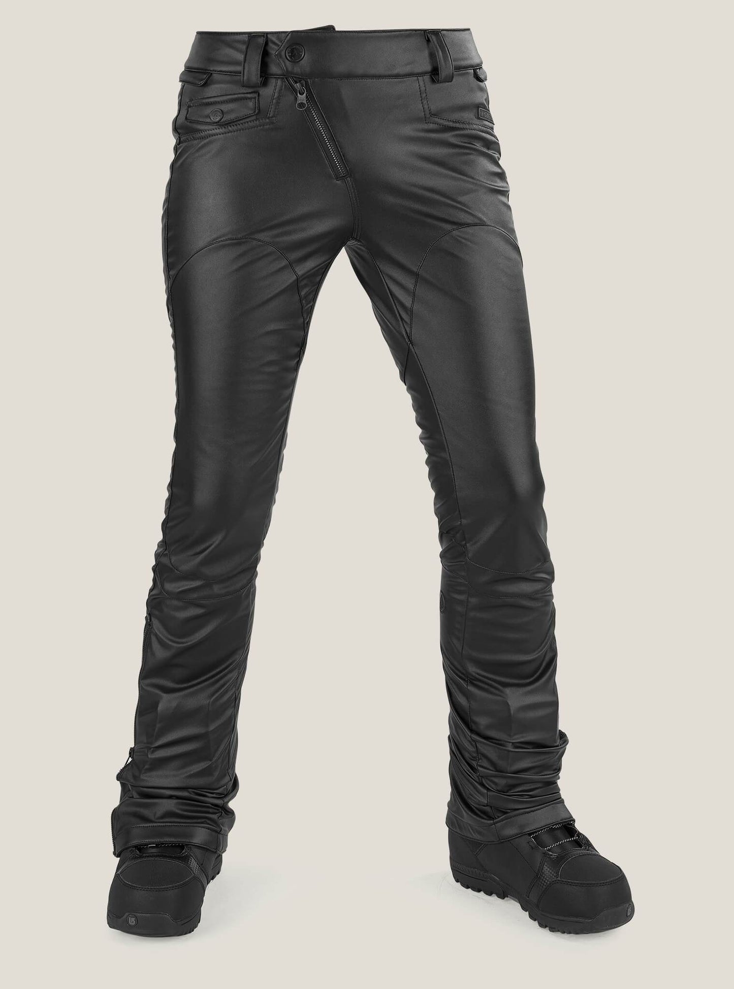 Pantalon Battle F. Leather - Black