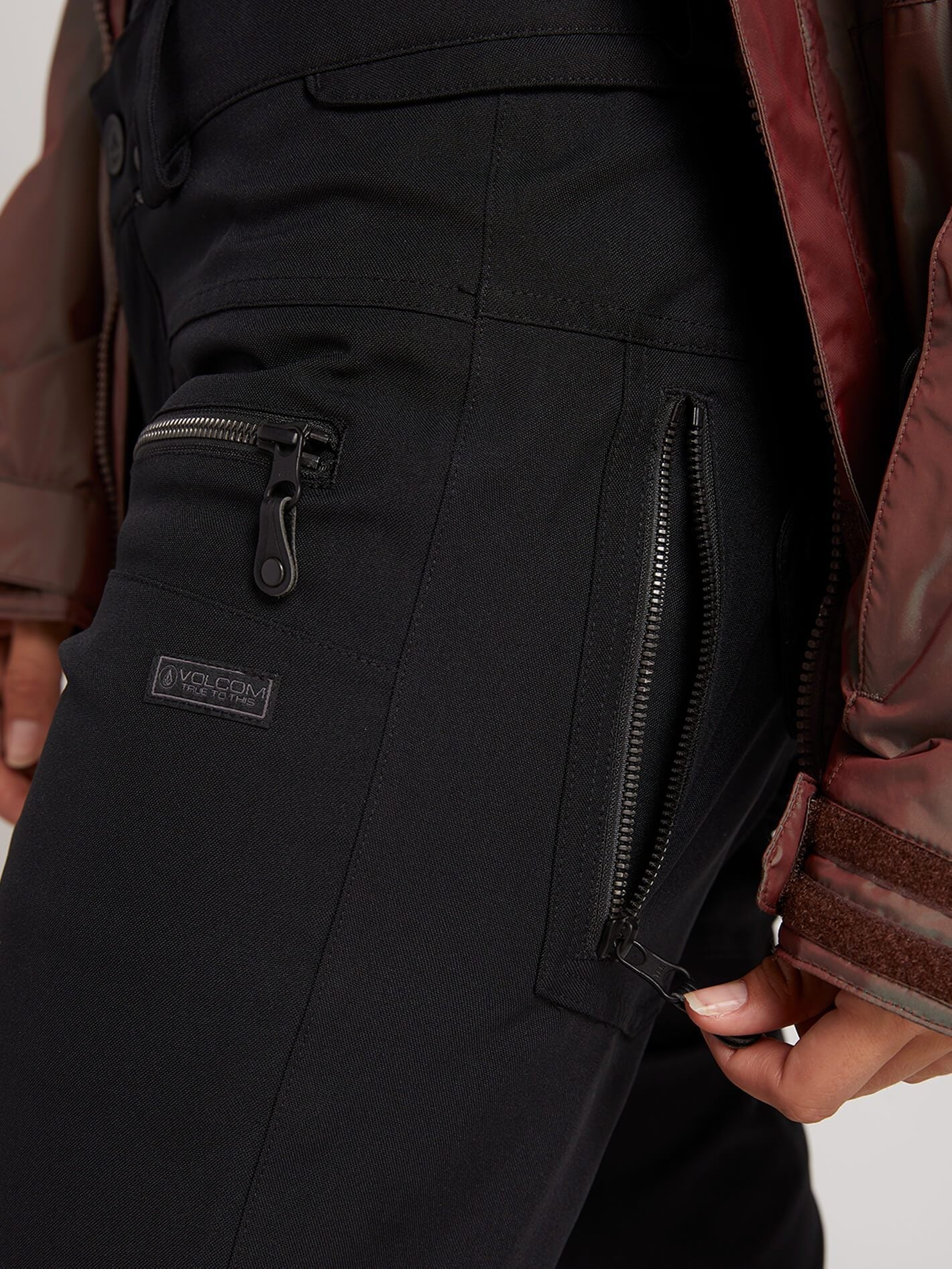 Iron Stretch Snow Pants - Black