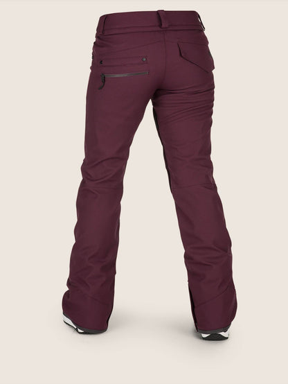 Species Stretch snow pants - MERLOT