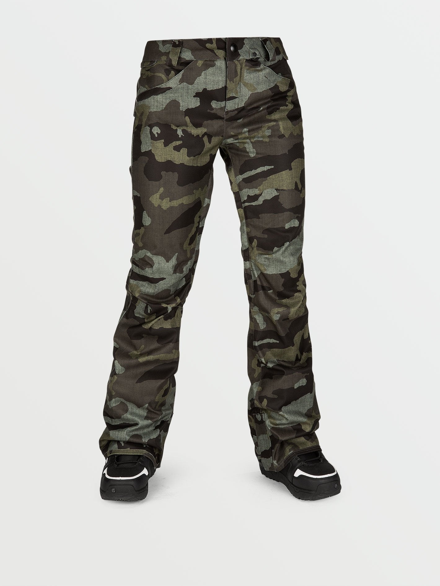 Species Stretch Snow Pants - Service Green