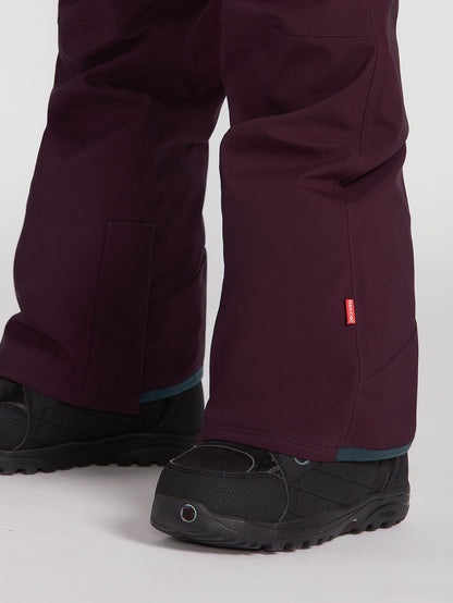 Elm Gore Bib Snow Overalls - BLACK