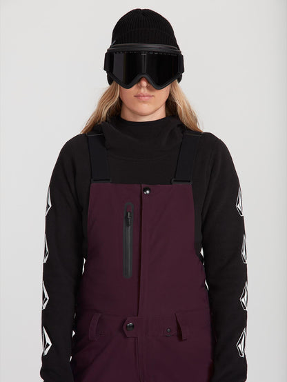 Elm Gore Bib Snow Overalls - BLACK