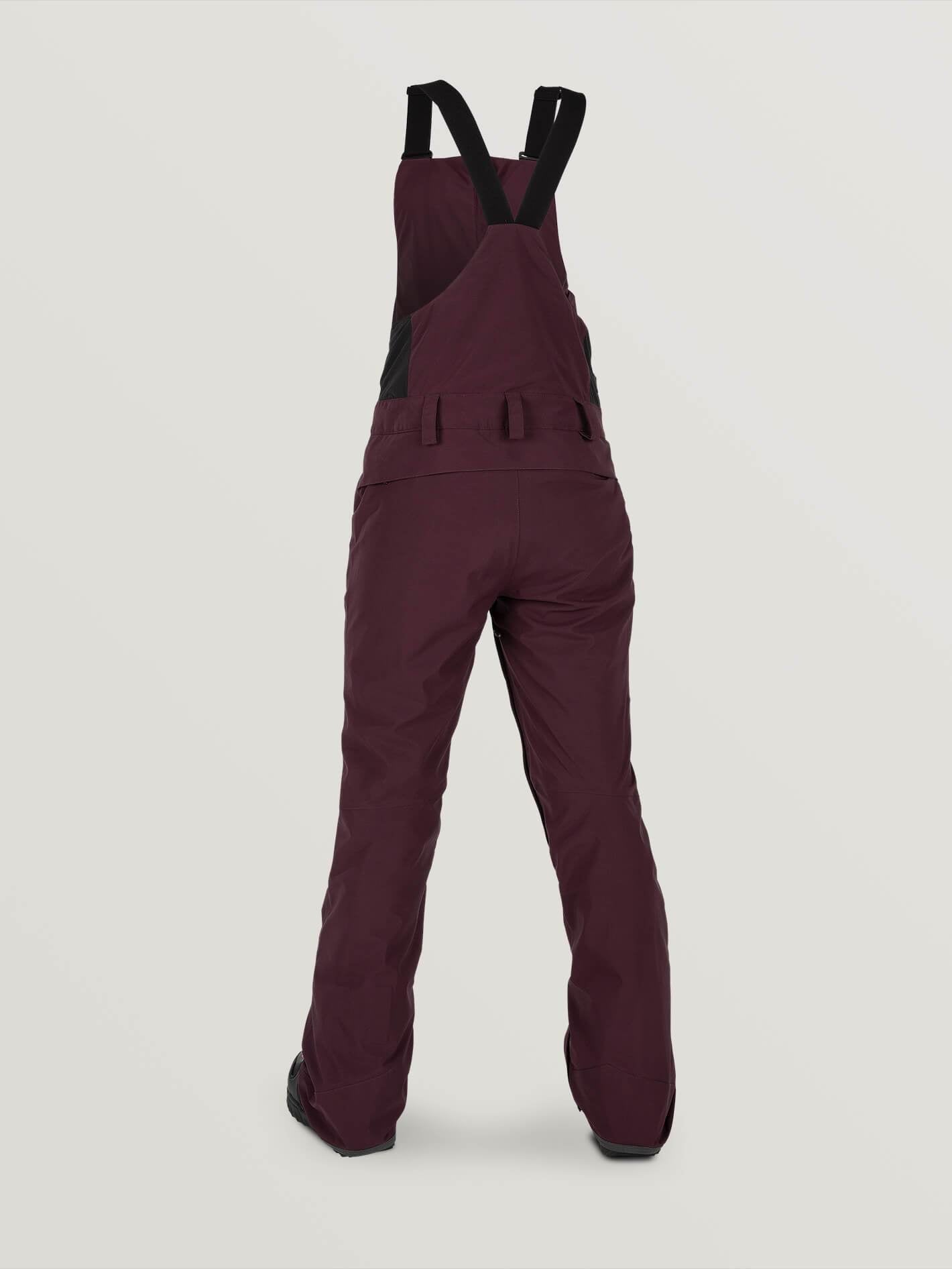 Elm Gore Bib Snow Overalls - MERLOT