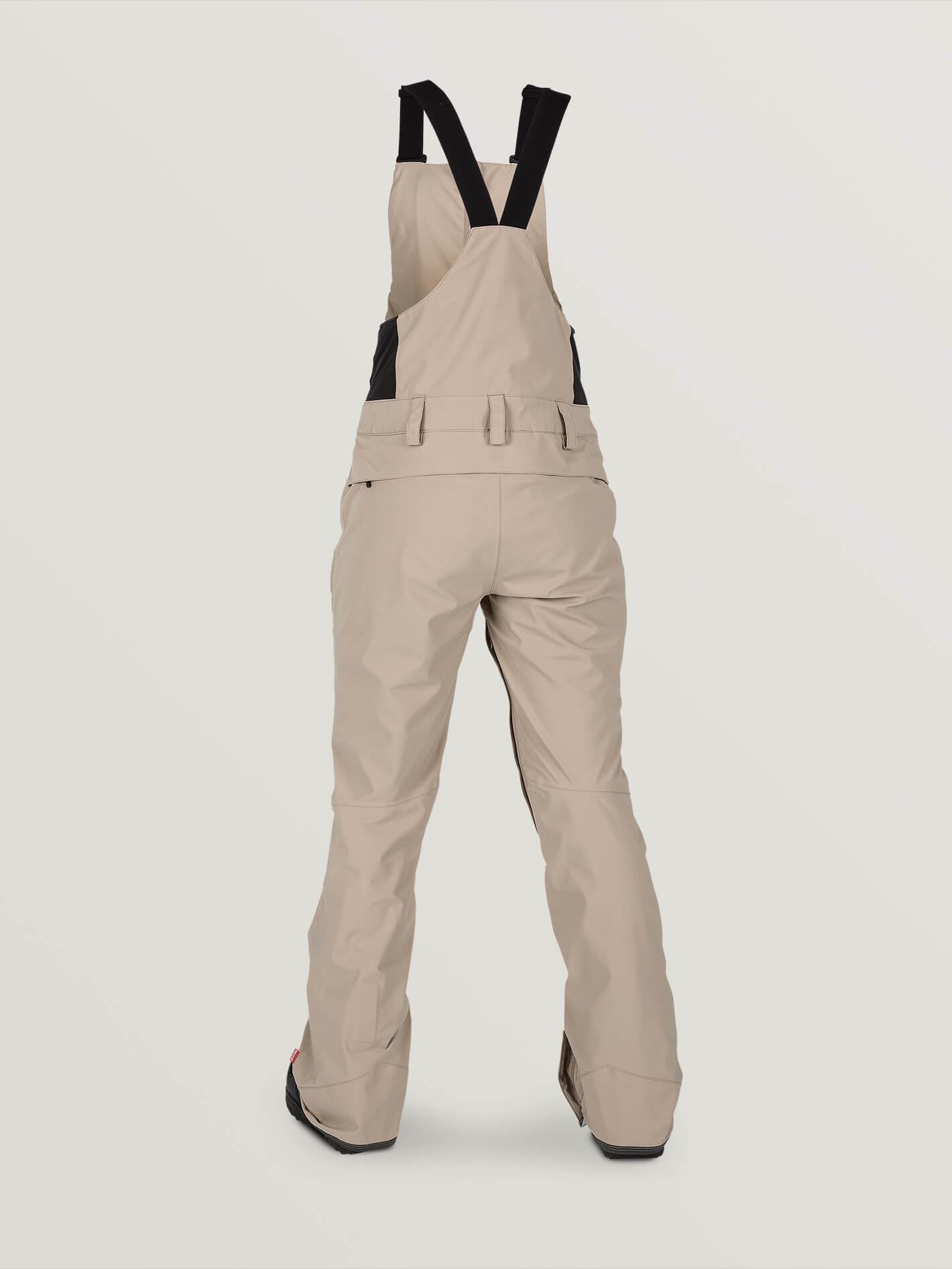 Elm Gore Bib Snow Overalls - SAND BROWN