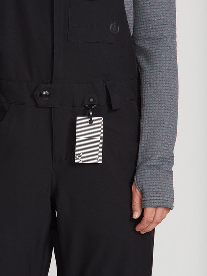Swift Bib Overalls - BLACK