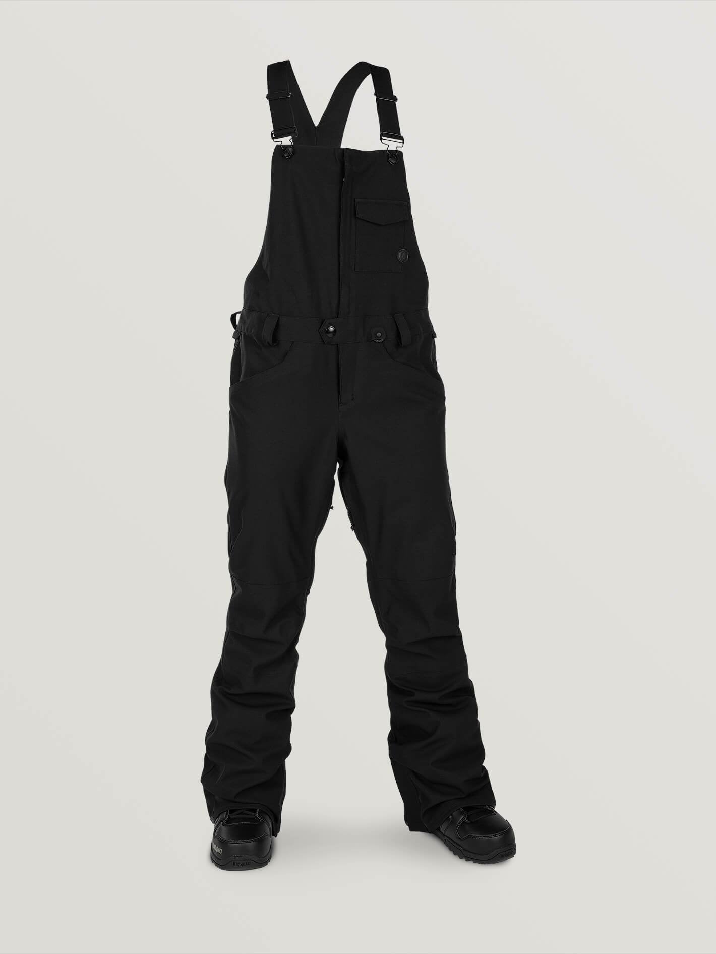 Swift Bib Overalls - BLACK