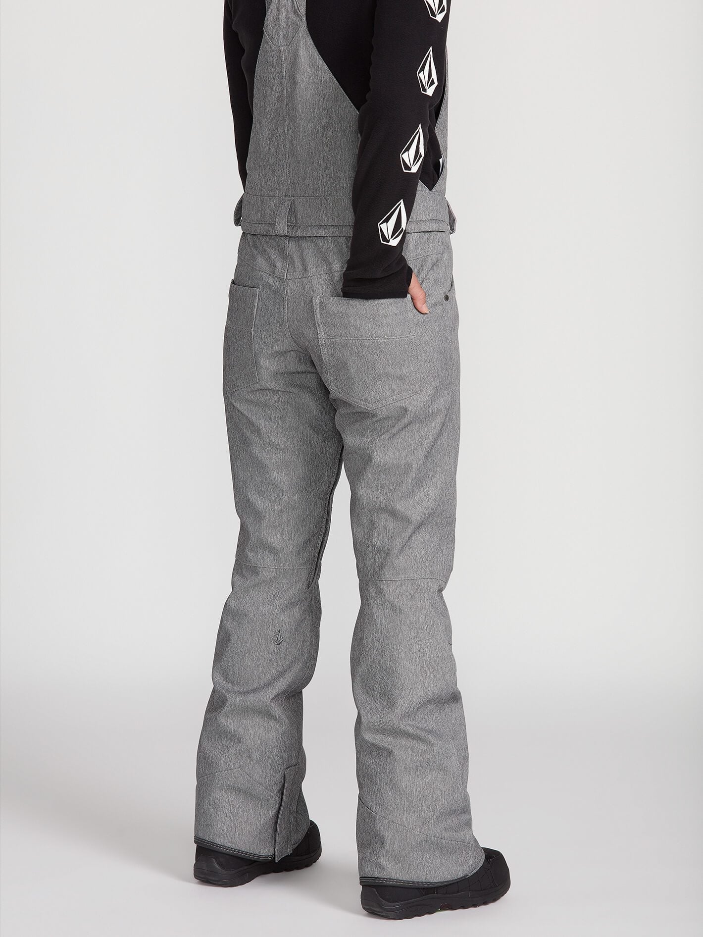 Swift Latzhose - Heather Grey