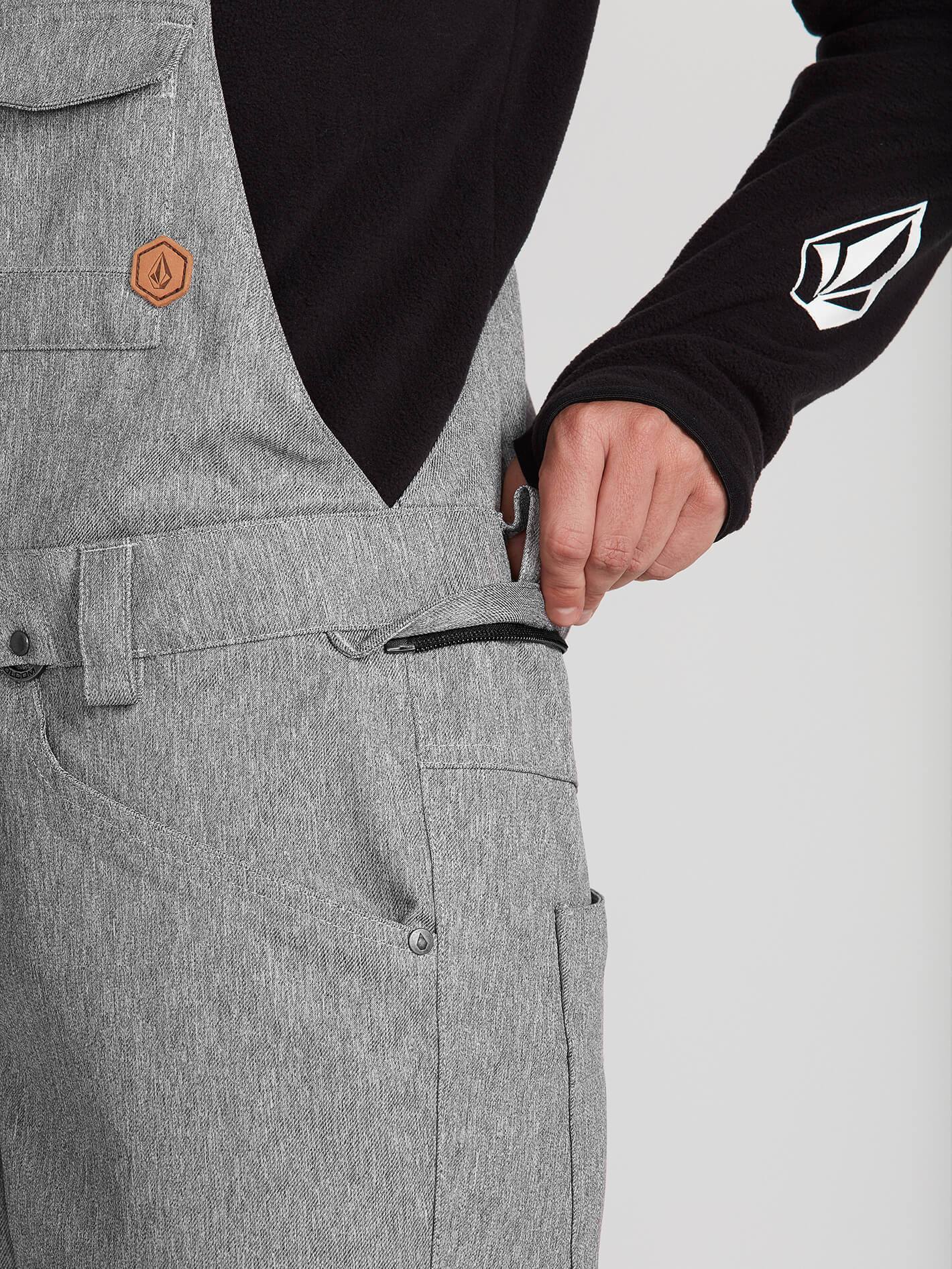 Swift Latzhose - Heather Grey