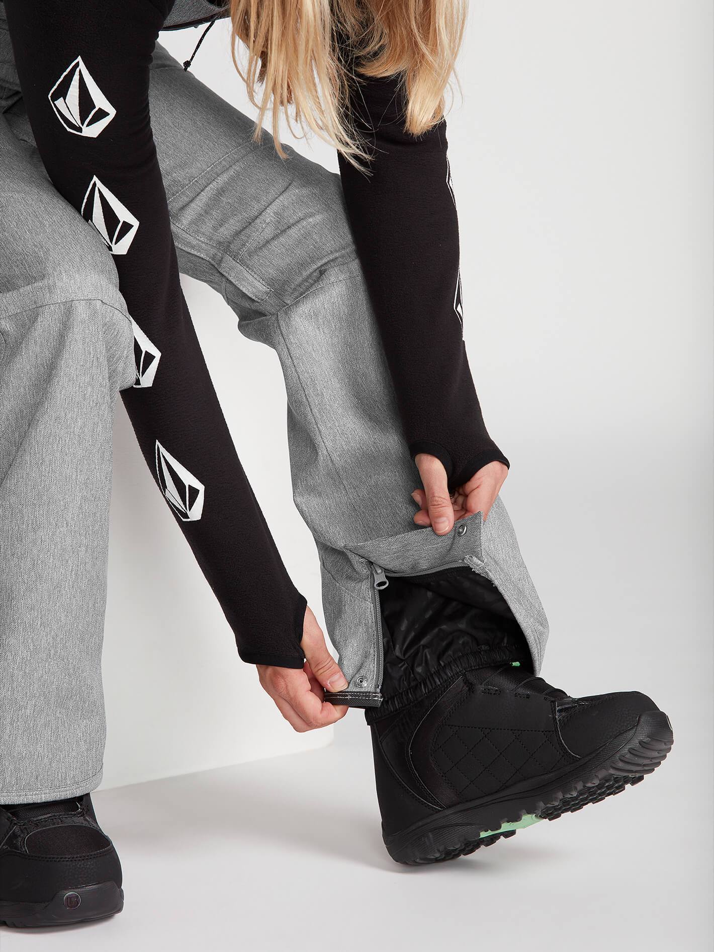 Swift Latzhose - Heather Grey