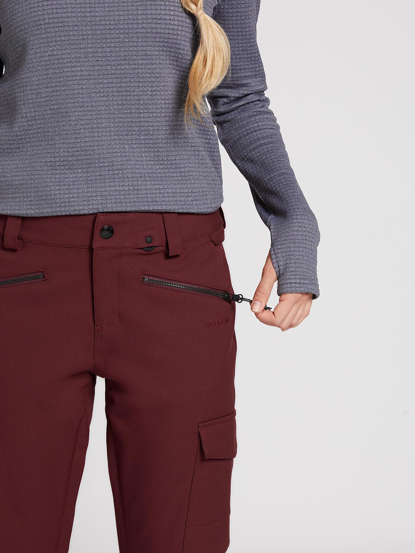 Pantalon De Snow Stretch Grace - SCARLET
