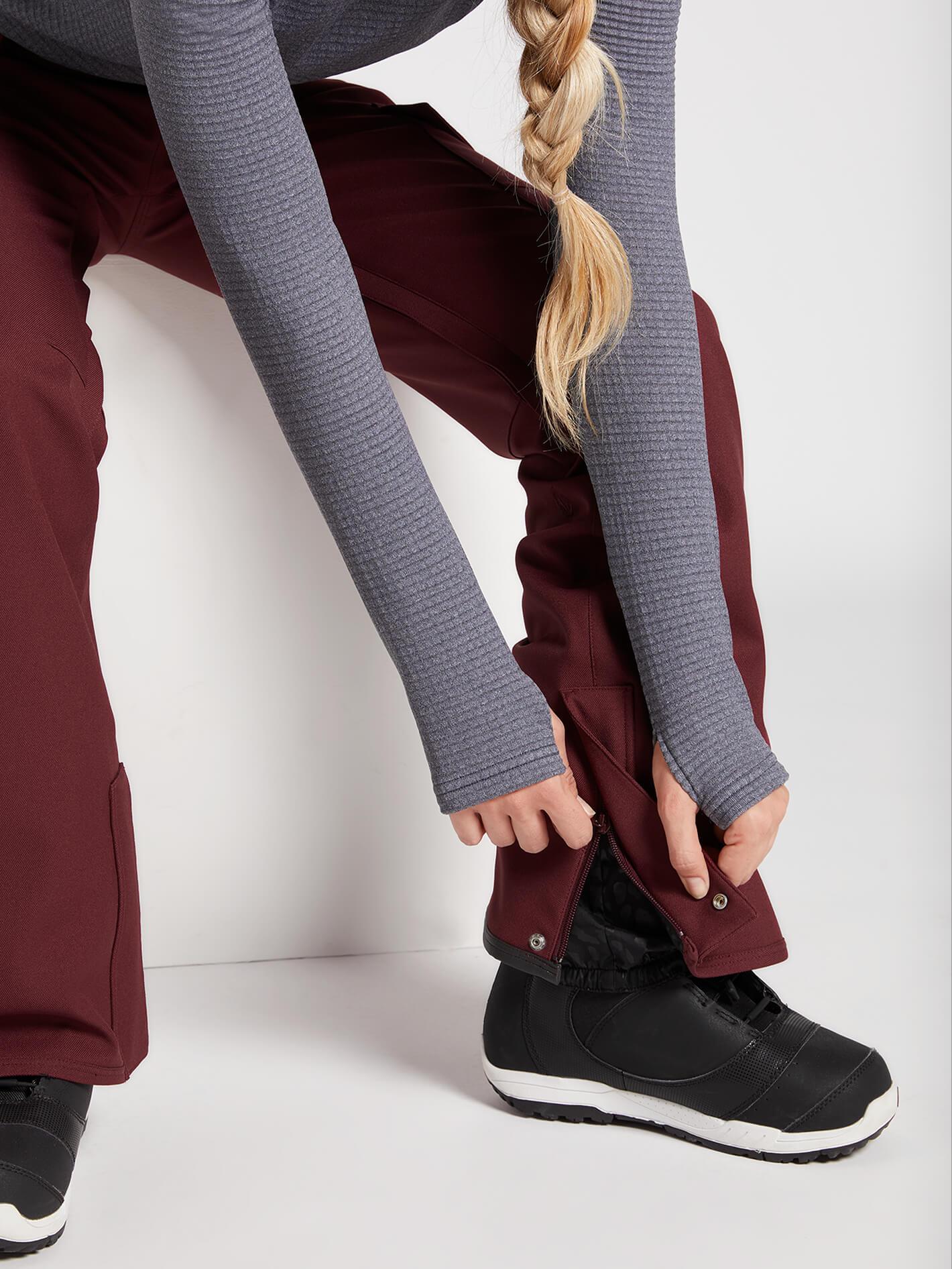 Pantalon De Snow Stretch Grace - SCARLET