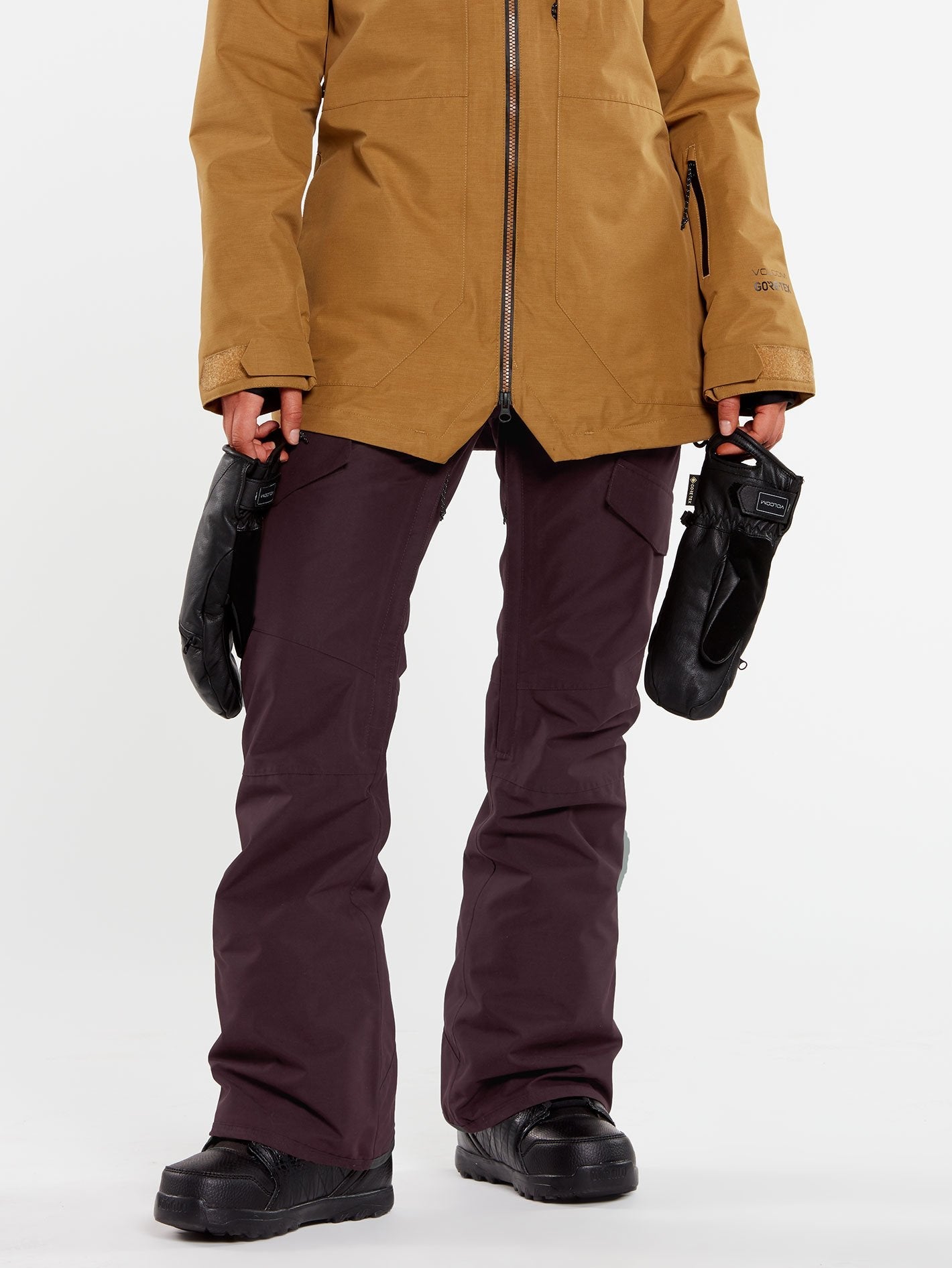 Aston GORE-TEX Schneehose - Schwarz Rot