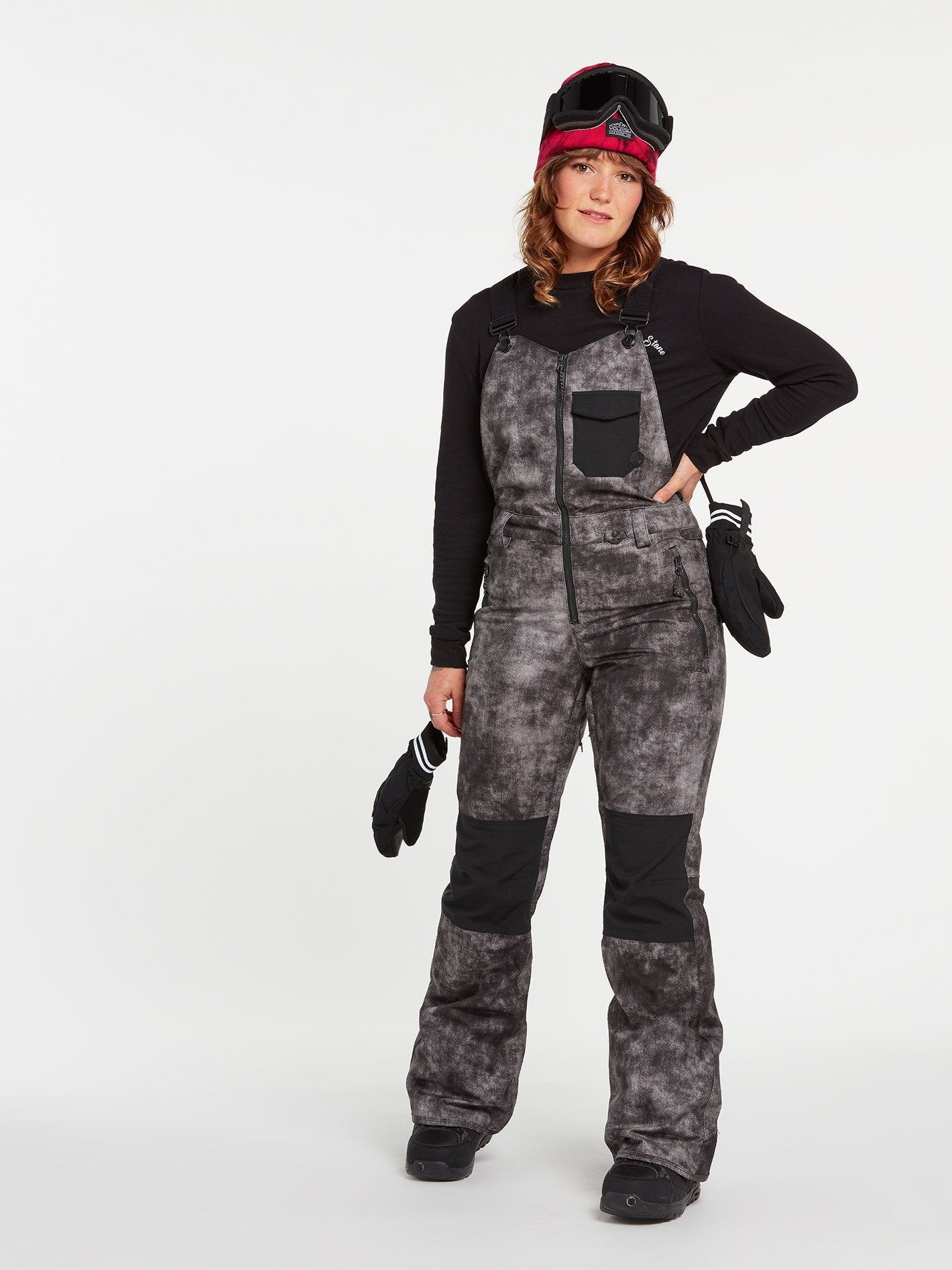 Swift snow overalls - ACID BLACK