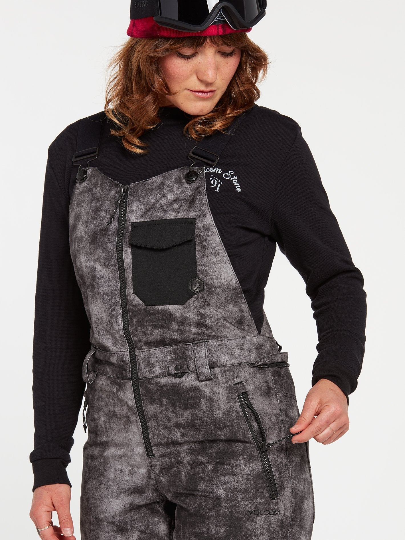 Swift snow overalls - ACID BLACK