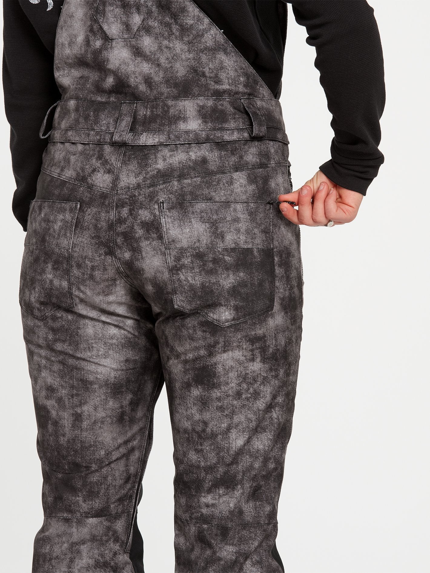 Swift snow overalls - ACID BLACK