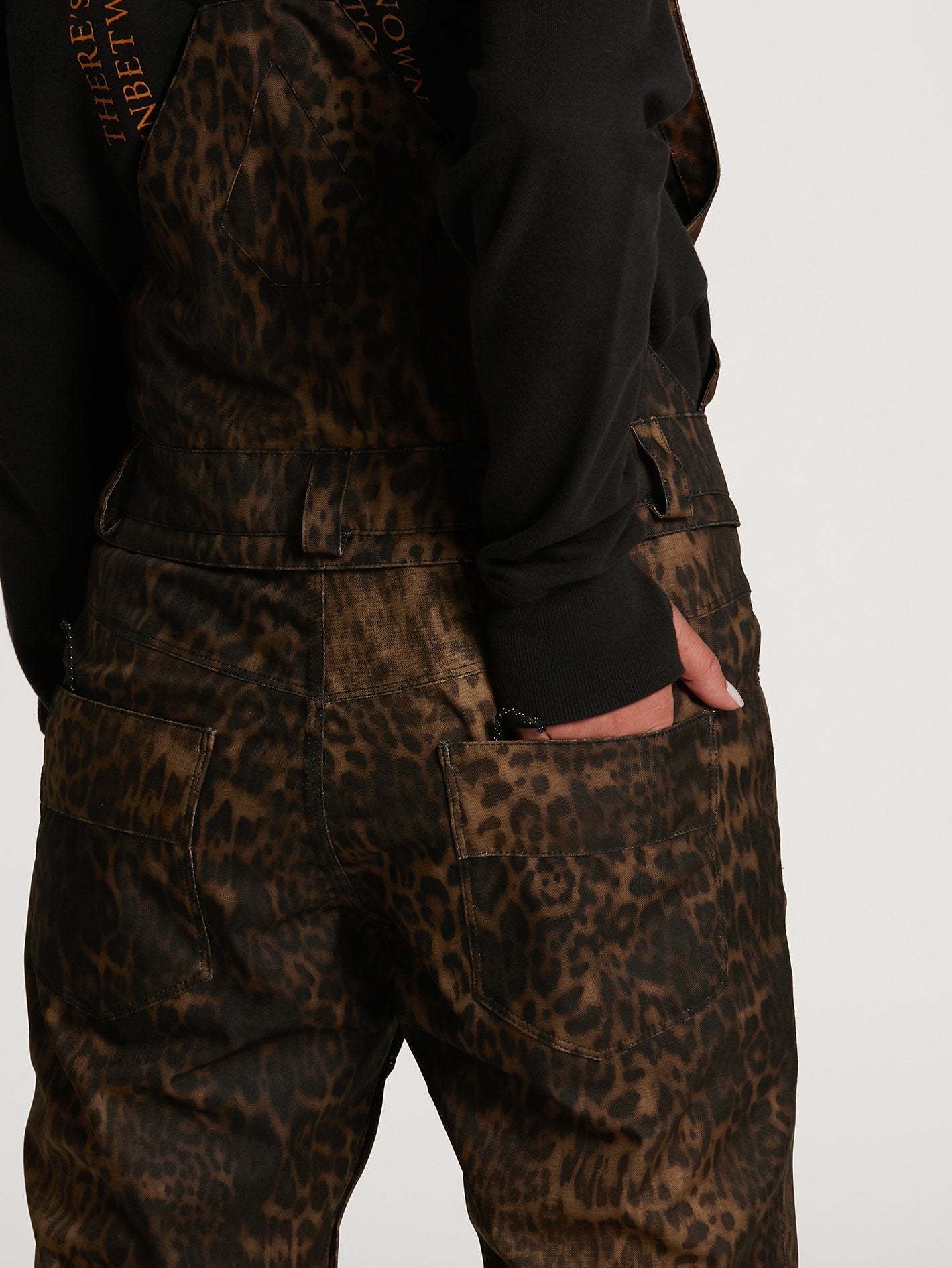 Swift snow overalls - BLACK